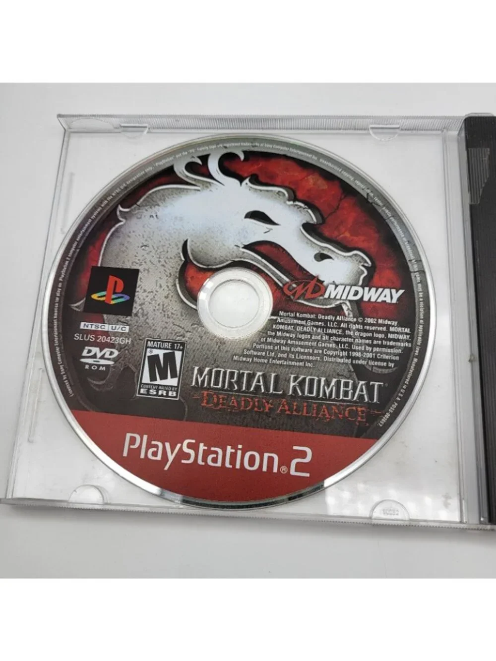 Playstation 2 Loose disks untested Mortal Kombat Deadly Alliance Need for speed